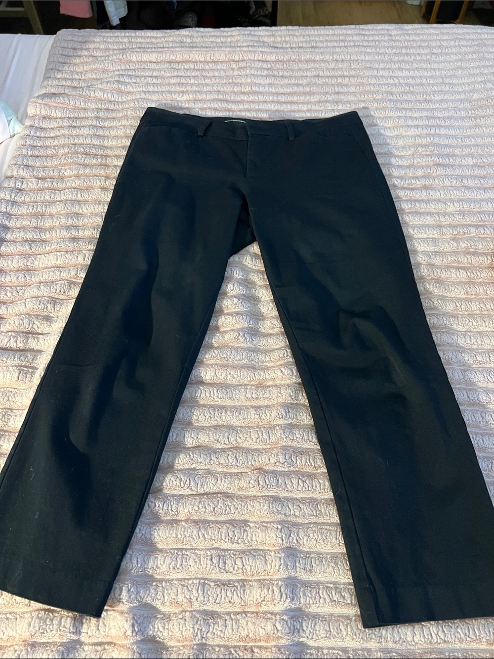 Women's Black Straight-Leg Dress Pants Stylus Brand Size 10